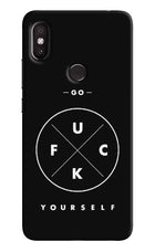 Go Fuck Yourself Redmi Y2 Hard Case Back Cover by Casekaro
