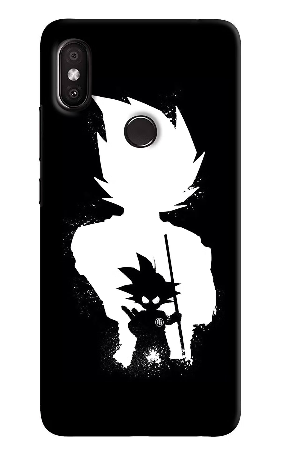 Goku Shadow Redmi Y2 Back Cover, Hard case