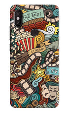 Cinema Abstract Redmi Y2 Hard Case Back Cover by Casekaro