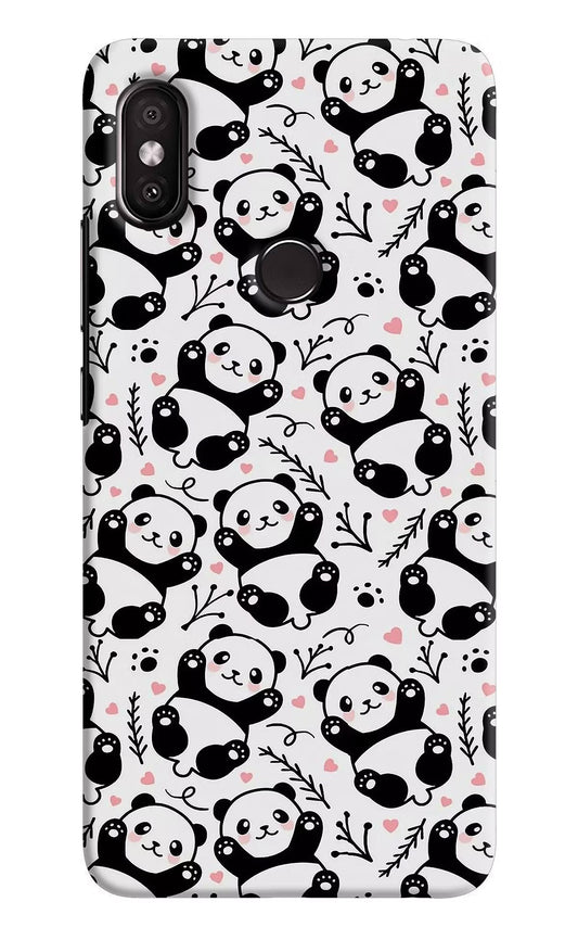 Cute Panda Redmi Y2 Hard Case Back Cover by Casekaro