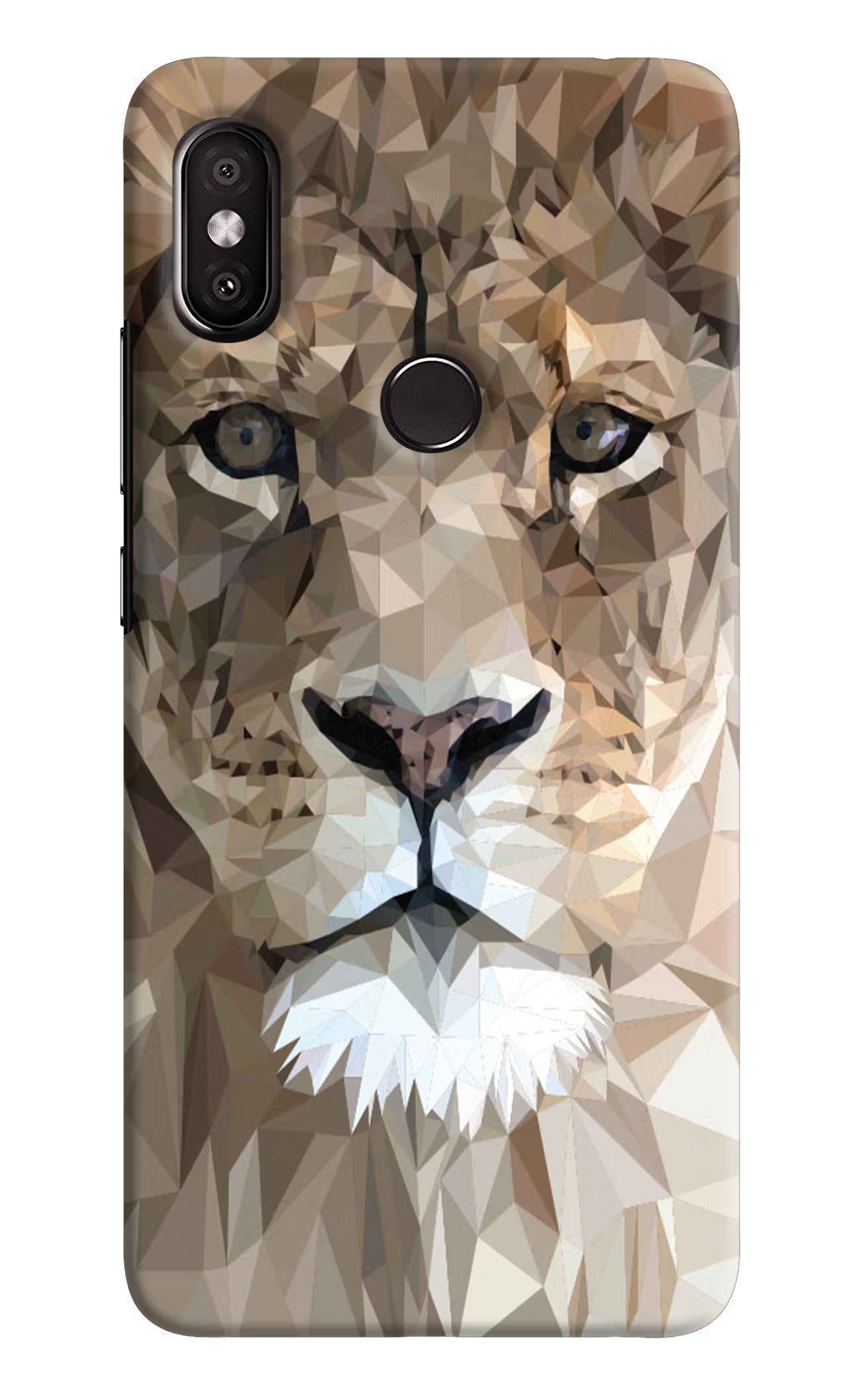 Lion Art Redmi Y2 Hard Case Back Cover by Casekaro