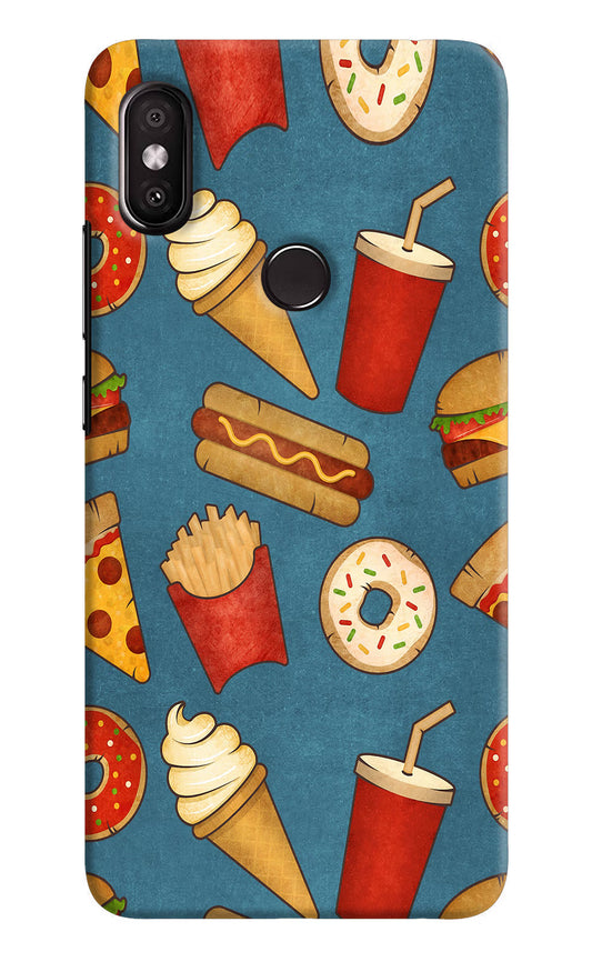 Foodie Redmi Y2 Hard Case Back Cover by Casekaro