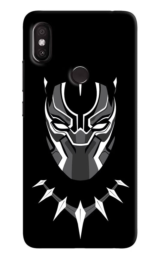 Black Panther Redmi Y2 Hard Case Back Cover by Casekaro