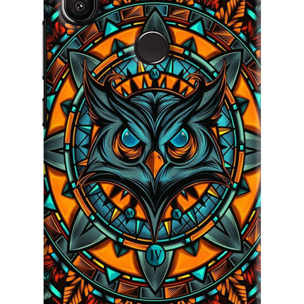 Angry Owl Art Redmi Y2 Hard Case Back Cover by Casekaro