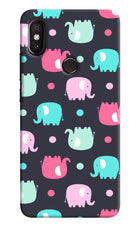 Elephants Redmi Y2 Hard Case Back Cover by Casekaro