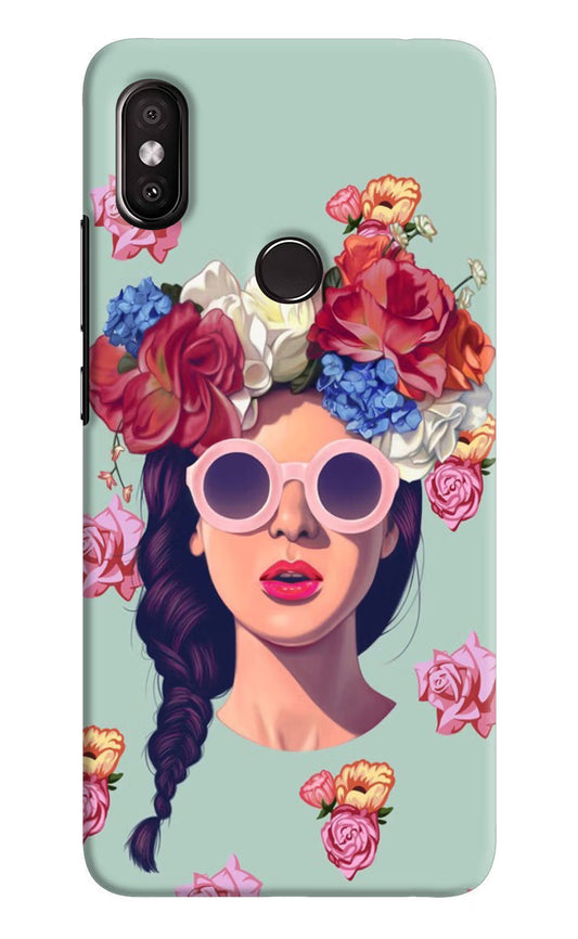 Pretty Girl Redmi Y2 Hard Case Back Cover by Casekaro