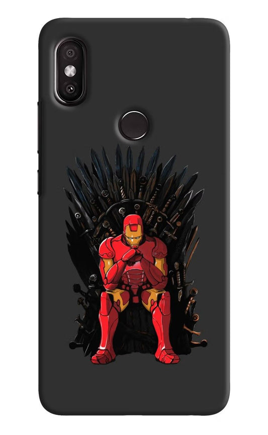 Ironman Throne Redmi Y2 Hard Case Back Cover by Casekaro