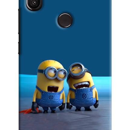 Minion Laughing Redmi Y2 Hard Case Back Cover by Casekaro