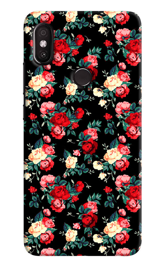 Rose Pattern Redmi Y2 Hard Case Back Cover by Casekaro