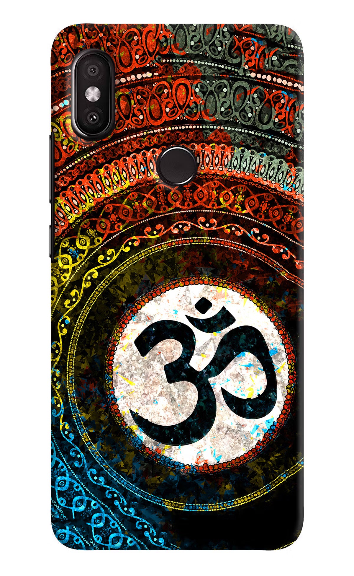 Om Cultural Redmi Y2 Hard Case Back Cover by Casekaro