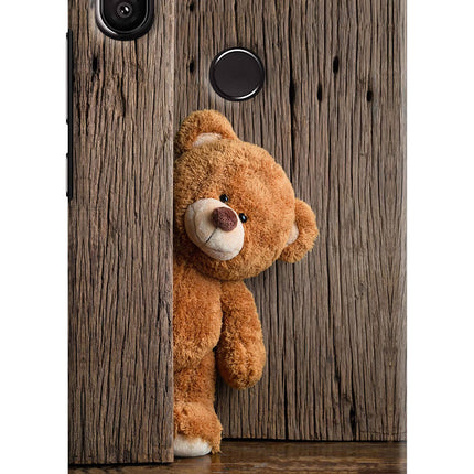 Teddy Wooden Redmi Y2 Hard Case Back Cover by Casekaro
