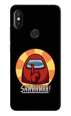 Among Us Shhh! Redmi Y2 Hard Case Back Cover by Casekaro