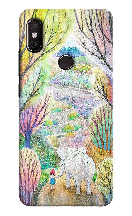 Nature Painting Redmi Y2 Hard Case Back Cover by Casekaro