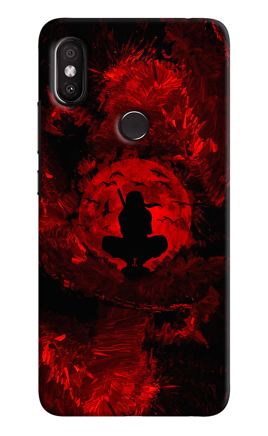 Itachi Uchiha Redmi Y2 Back Cover, Hard case