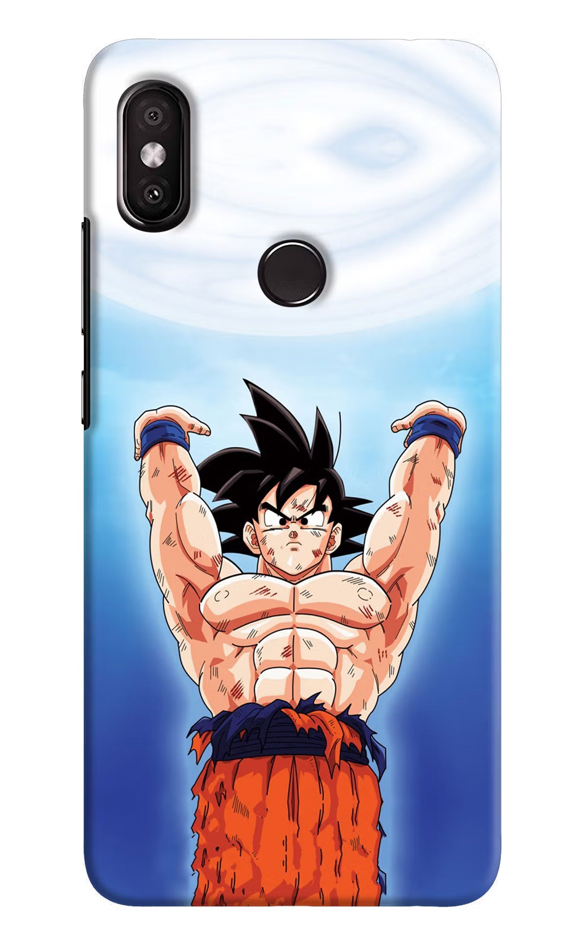 Goku Power Redmi Y2 Hard Case Back Cover by Casekaro