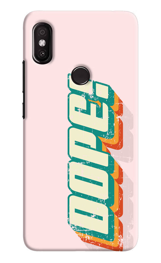 Dope Redmi Y2 Hard Case Back Cover by Casekaro