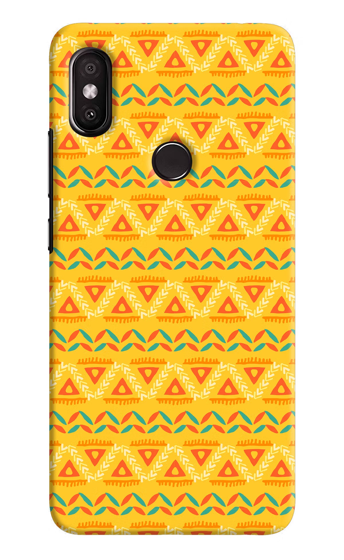 Tribal Pattern Redmi Y2 Hard Case Back Cover by Casekaro