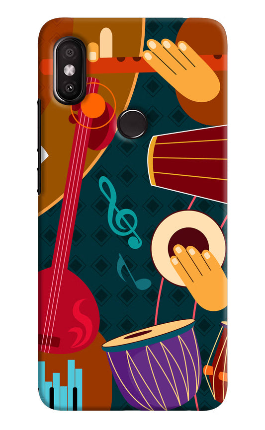 Music Instrument Redmi Y2 Hard Case Back Cover by Casekaro