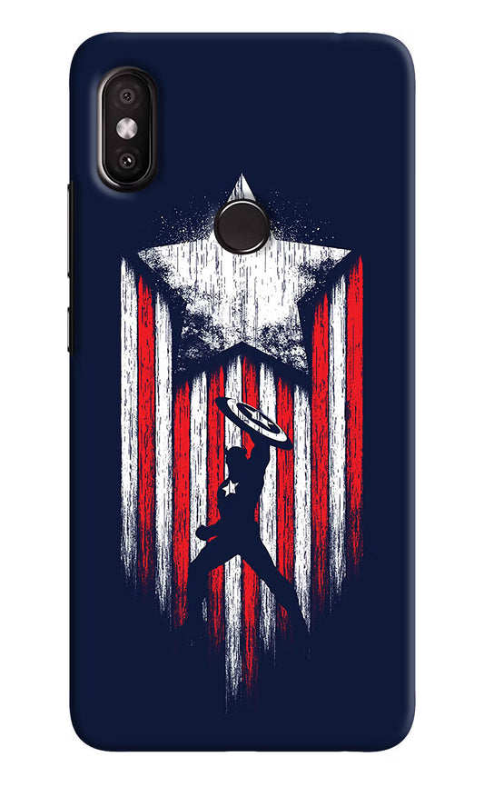 Captain America Marvel Art Redmi Y2 Hard Case Back Cover by Casekaro