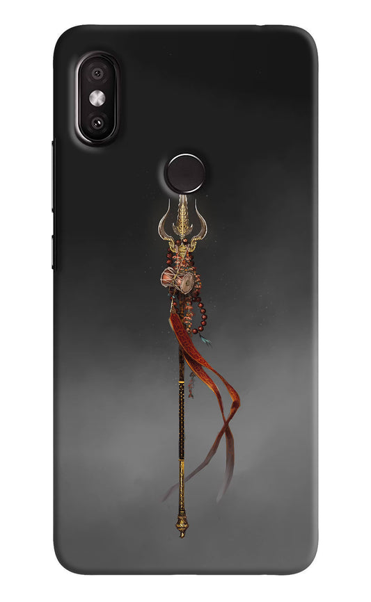 Shiv Trishul Redmi Y2 Hard Case Back Cover by Casekaro