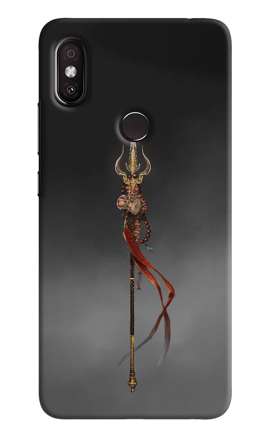 Shiv Trishul Redmi Y2 Back Cover, Hard case