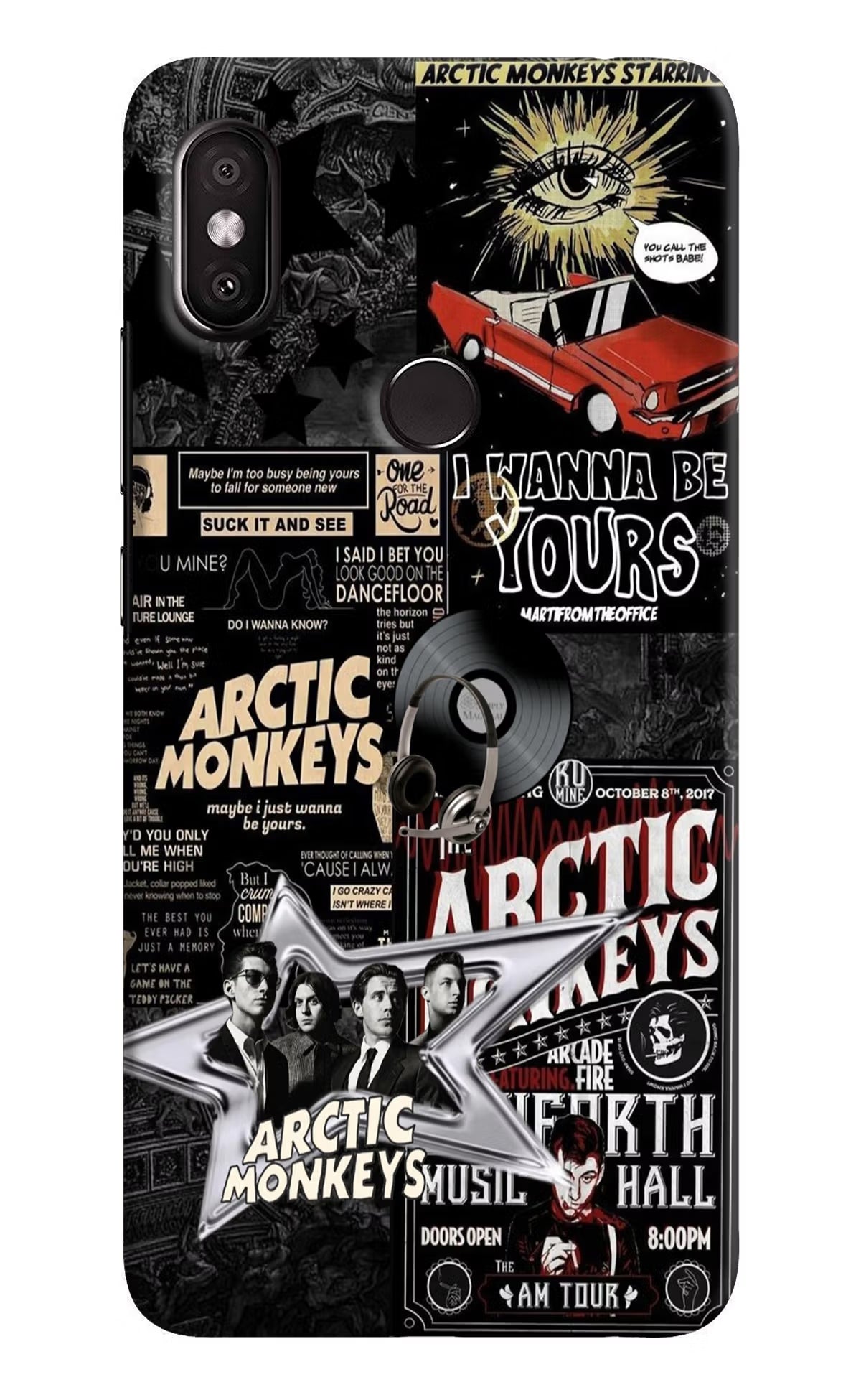 Arctic Monkeys Redmi Y2 Hard Case Back Cover by Casekaro