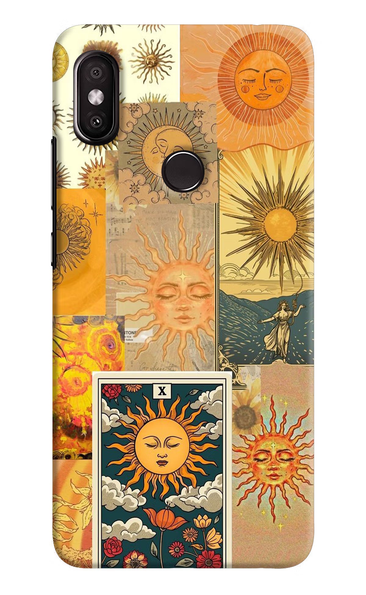 Sun Redmi Y2 Hard Case Back Cover by Casekaro