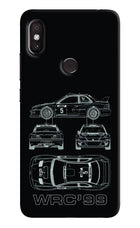 WRC'99 Redmi Y2 Hard Case Back Cover by Casekaro