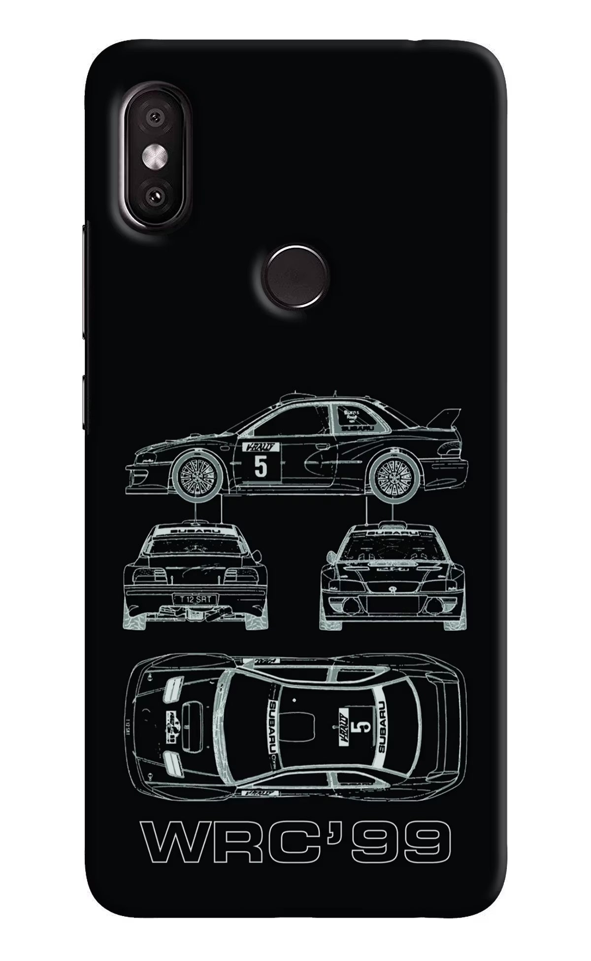WRC'99 Redmi Y2 Hard Case Back Cover by Casekaro