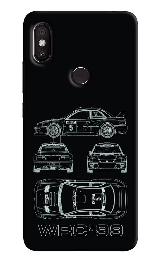 WRC'99 Redmi Y2 Hard Case Back Cover by Casekaro