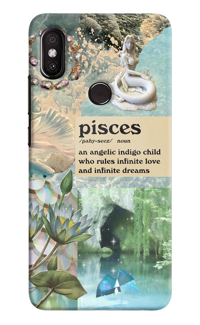 Pisces Zodiac Redmi Y2 Hard Case Back Cover by Casekaro