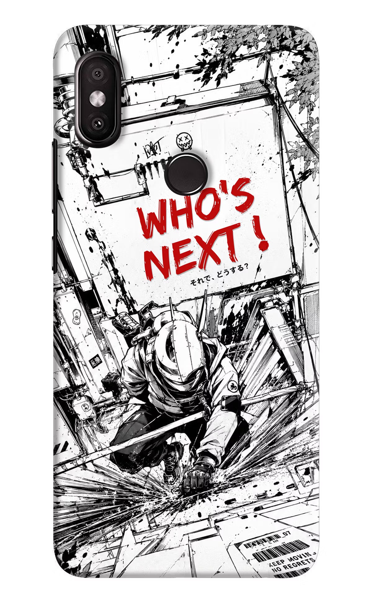 Who's Next Redmi Y2 Hard Case Back Cover by Casekaro