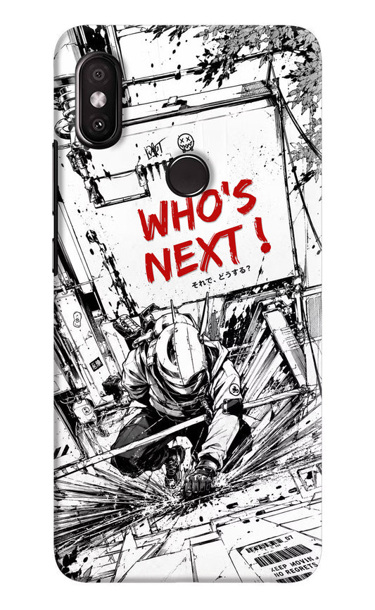 Who's Next Redmi Y2 Hard Case Back Cover by Casekaro