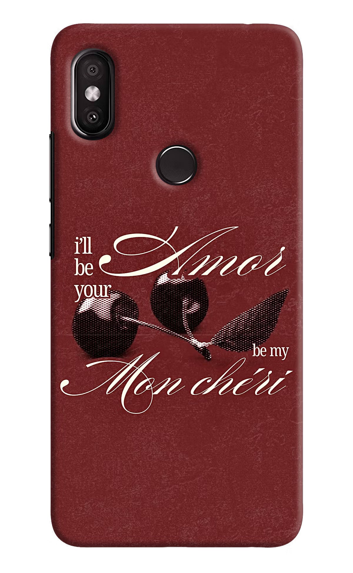Velvet Cherry Redmi Y2 Back Cover