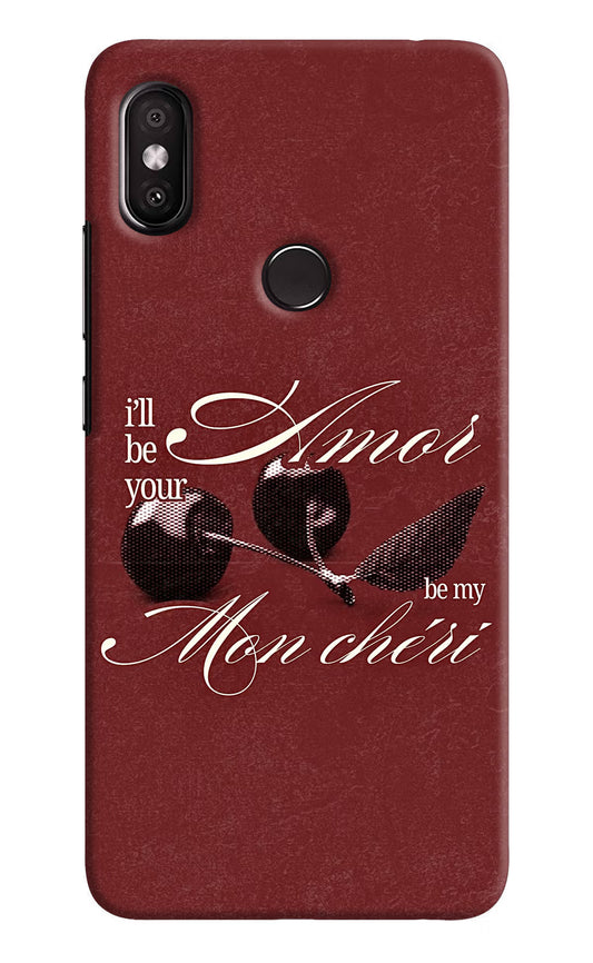 Velvet Cherry Redmi Y2 Back Cover