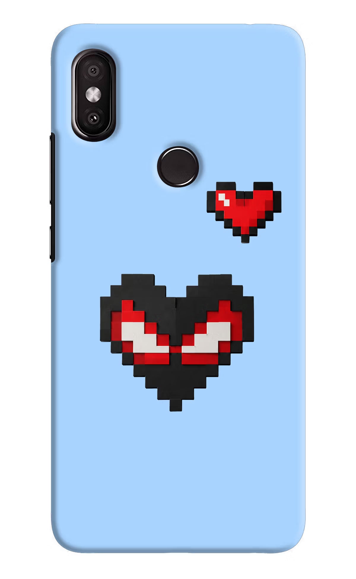 Peter Heart Redmi Y2 Back Cover