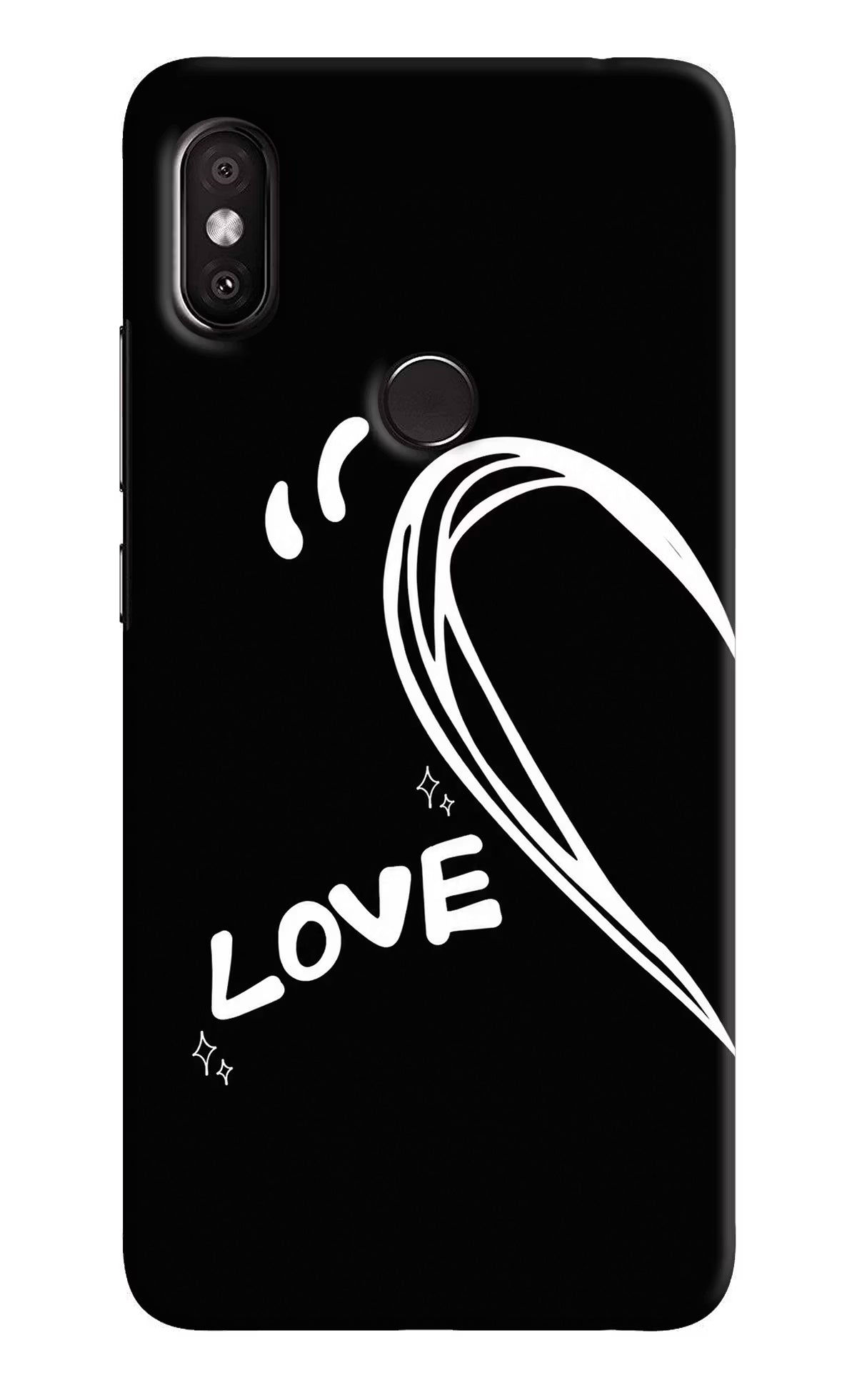 Love Line Redmi Y2 Back Cover