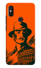 Bhagat Singh Legacy Redmi Y2 Hard Case Back Cover by Casekaro