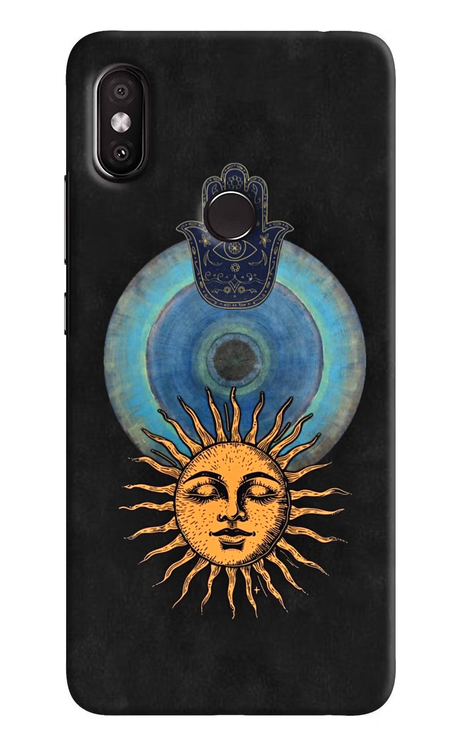 Divine Sun Redmi Y2 Back Cover, Hard case