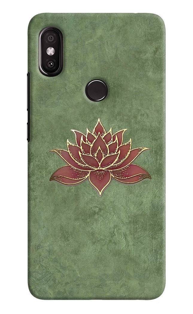 Lotus Grace Redmi Y2 Hard Case Back Cover by Casekaro