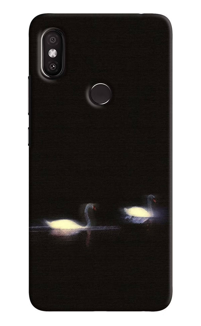 Silent Swans Redmi Y2 Hard Case Back Cover by Casekaro