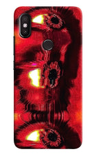 Fire Eye Redmi Y2 Hard Case Back Cover by Casekaro