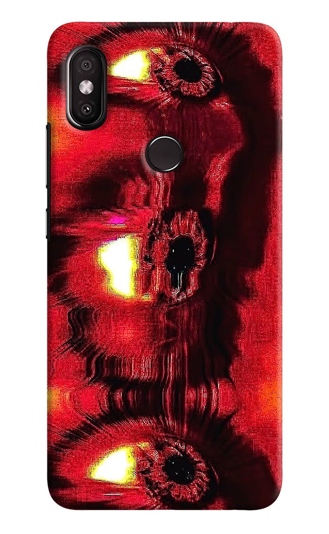Fire Eye Redmi Y2 Hard Case Back Cover by Casekaro