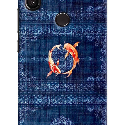 Koi Blue Redmi Y2 Back Cover