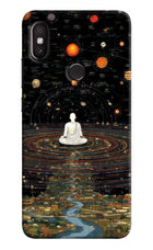 Space Monk Redmi Y2 Hard Case Back Cover by Casekaro