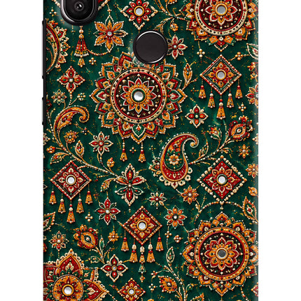 Green Pataka Redmi Y2 Back Cover