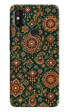 Green Pataka Redmi Y2 Back Cover