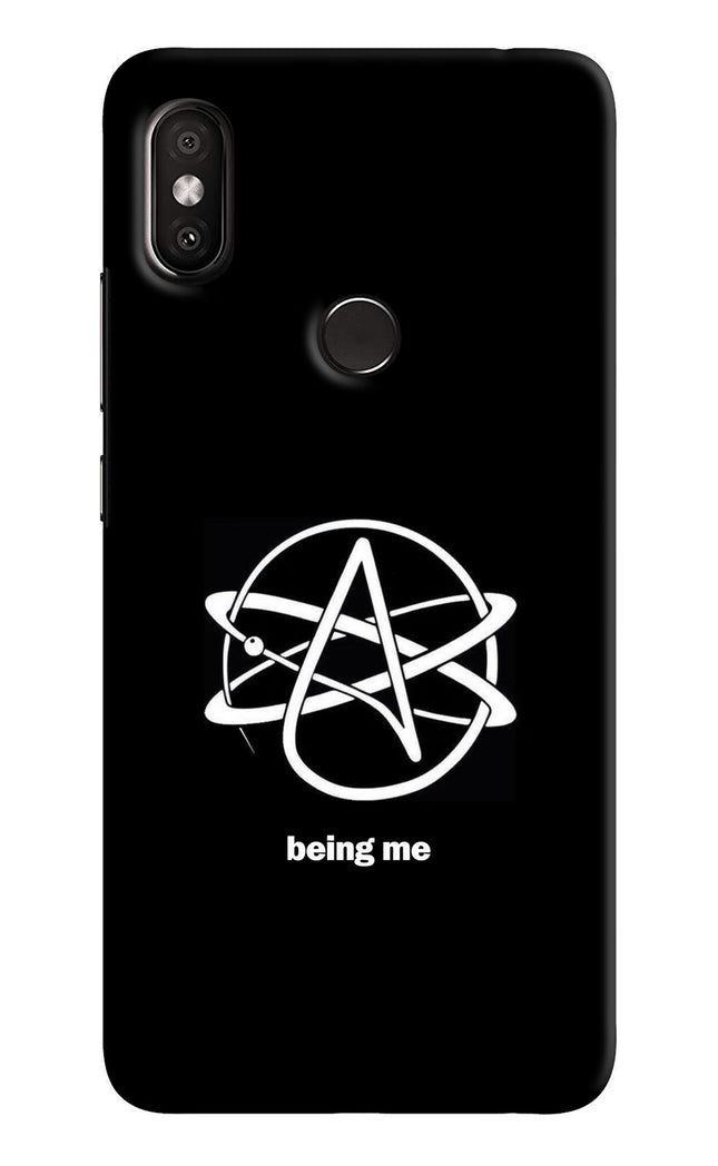 Atheist Symbol Redmi Y2 Hard Case Back Cover by Casekaro