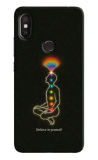 Believe in yourself Redmi Y2 Hard Case Back Cover by Casekaro