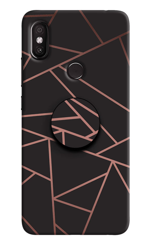 Geometric Pattern Redmi Y2 Pop Case by Casekaro